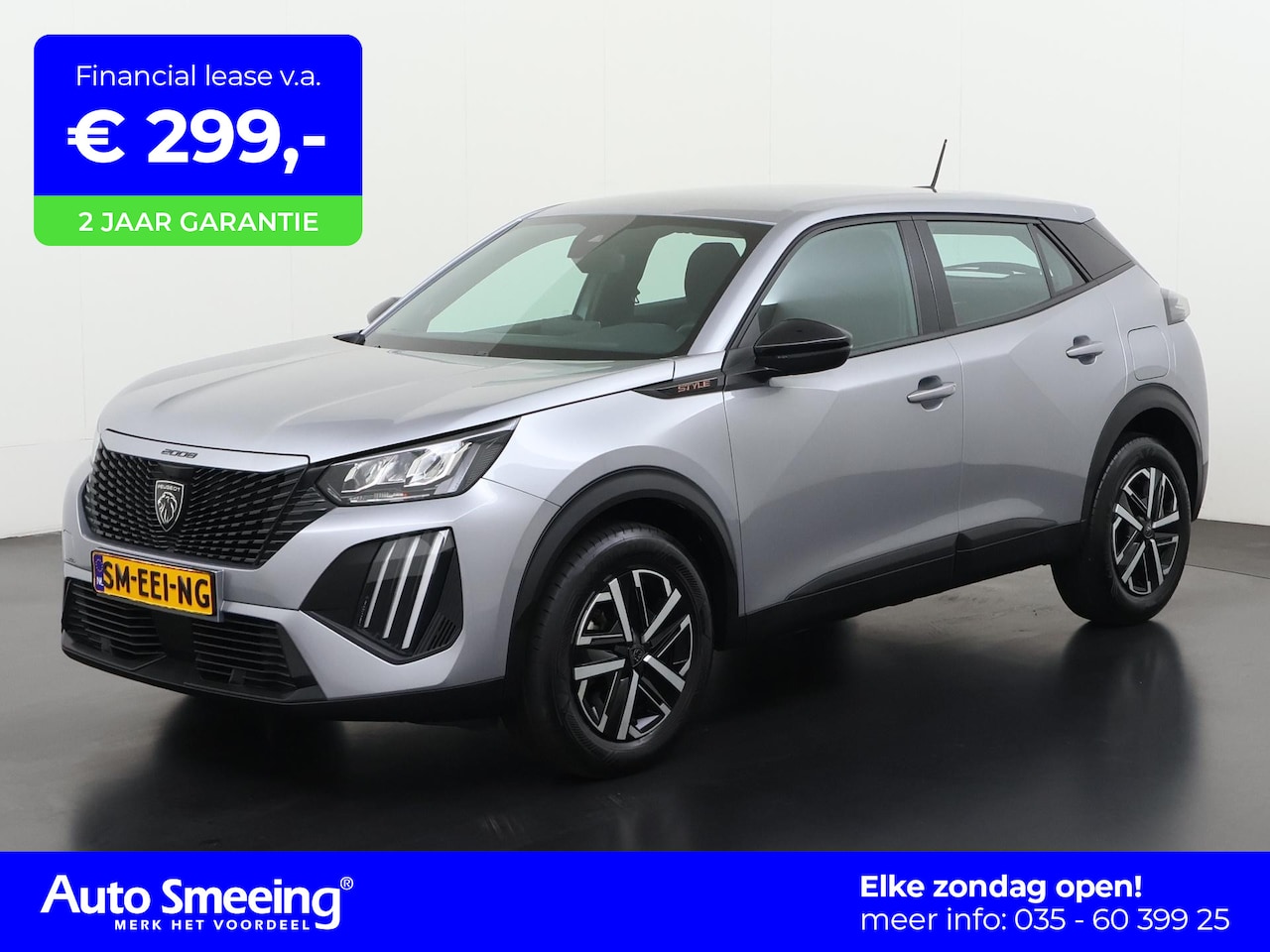 Peugeot 2008 - 1.2 Hybrid 136 Style | LED | Carplay | Cruise control | Zondag open! - AutoWereld.nl