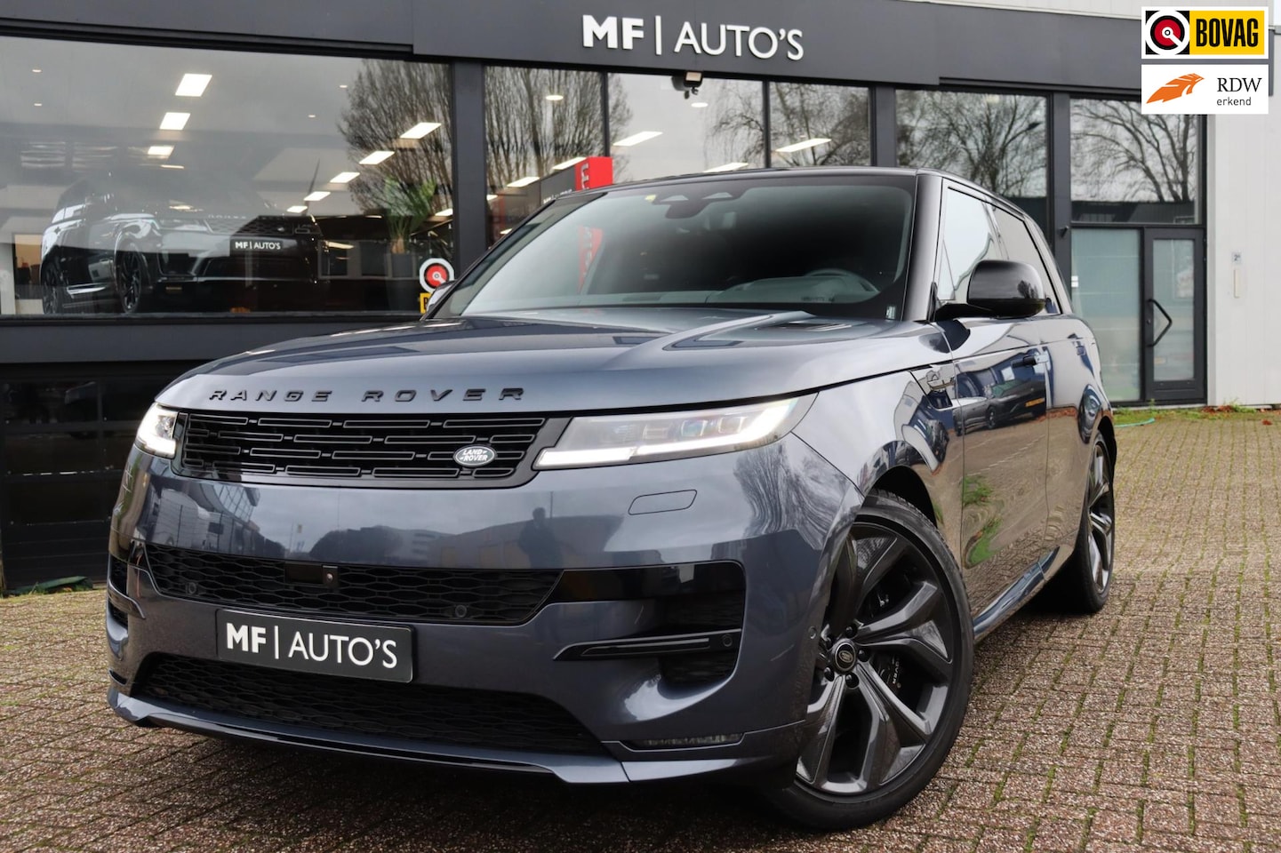 Land Rover Range Rover Sport - 3.0 P510e Autobiography|Meridian 3D Surround|Massage|Pano|Soft-Close|HUD|Vierwiel besturin - AutoWereld.nl