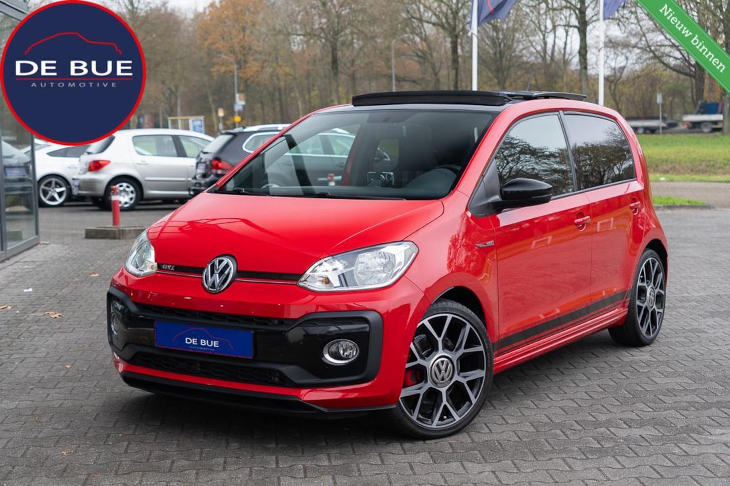 Volkswagen Up! - 1.0 TSI GTI|1ste Eig.|5-deurs|Panoramadak|Airco|Stoelverwarming|6BAK|TornadoRood|Dealer On - AutoWereld.nl