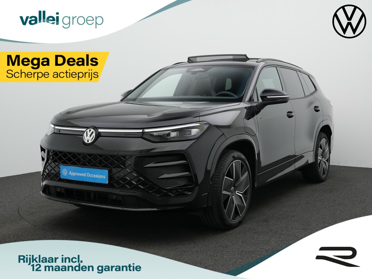 Volkswagen Tayron - 1.5 eHybrid TSI 272 pk DSG R-Line Edition | Panoramadak | Adaptief onderstel | Achteruitri - AutoWereld.nl