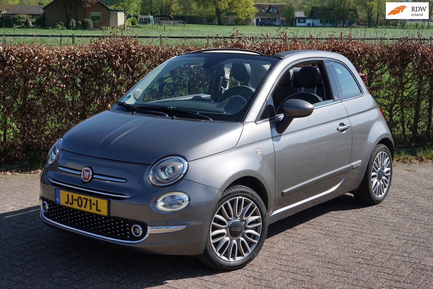 Fiat 500 C - 0.9 TwinAir Turbo Lounge|Dealeronderhouden|Clima|Nap - AutoWereld.nl