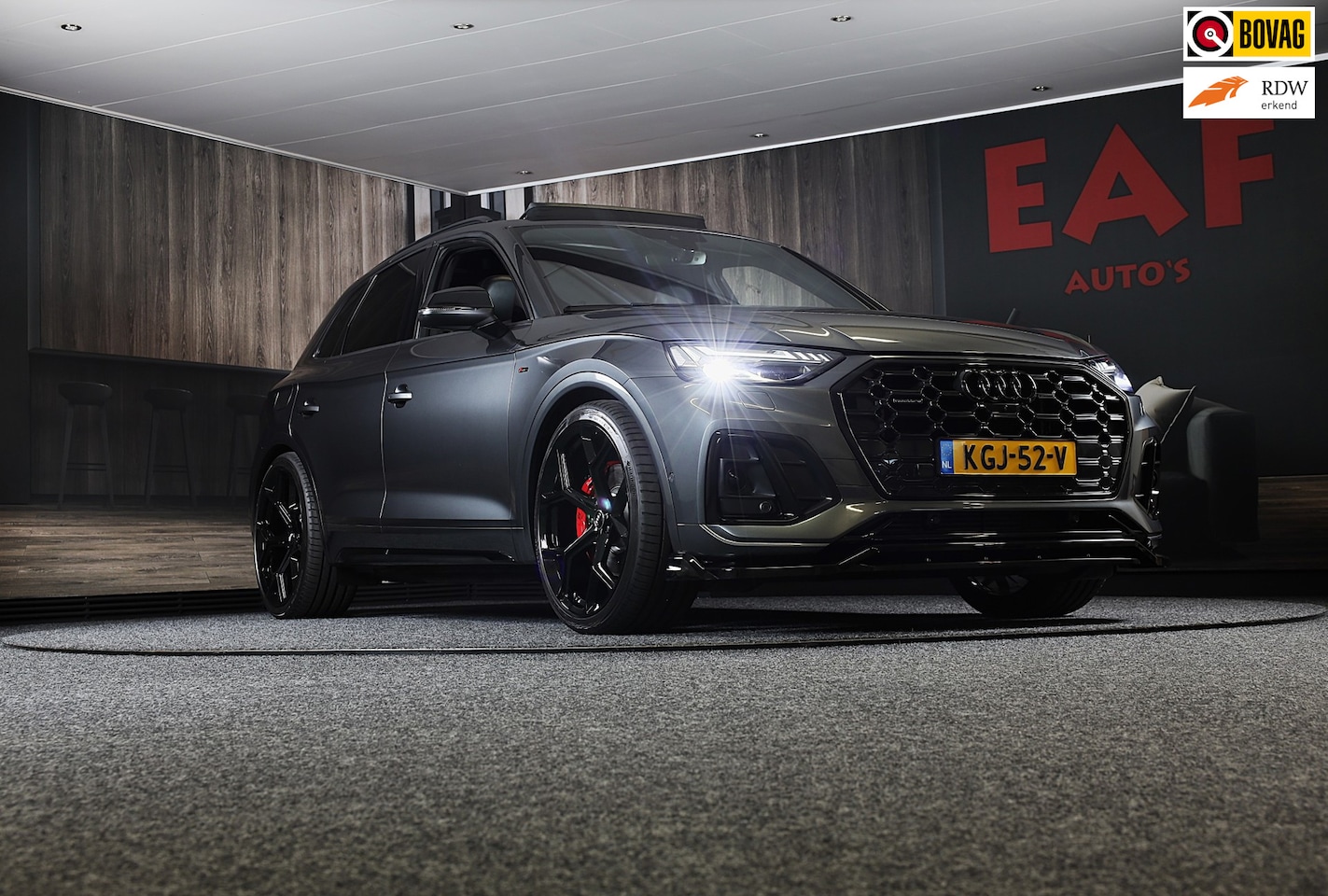 Audi Q5 SQ5 - 55 TFSI e Quattro Competition SQ5 Look / RS Zetels / B &O / Acc / Memory / Leder / Pano / - AutoWereld.nl
