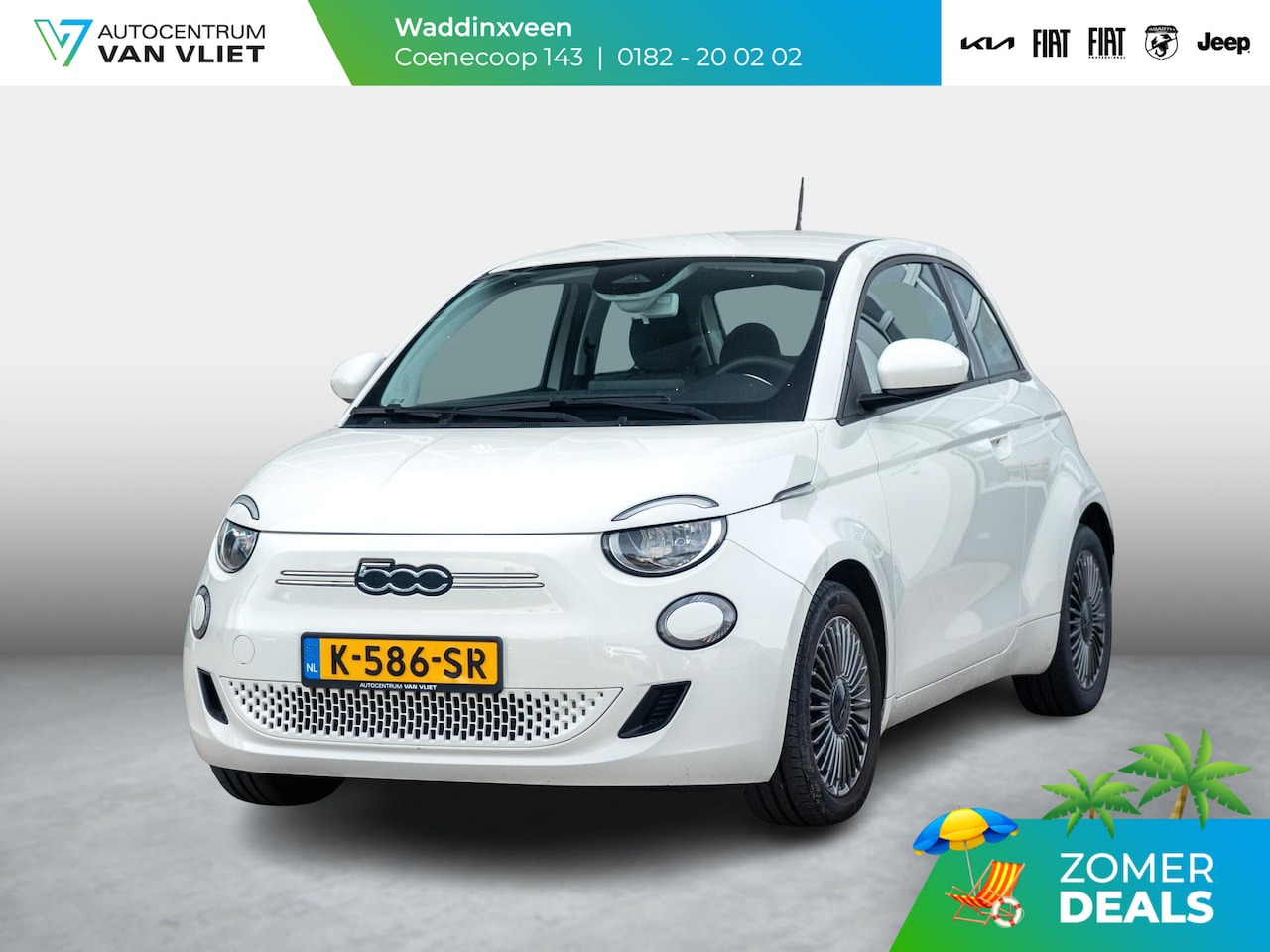 Fiat 500e - Business Launch Edition 42 kWh | SOH 91% | Clima | Cruise | Regensensor | Apple Carplay | - AutoWereld.nl