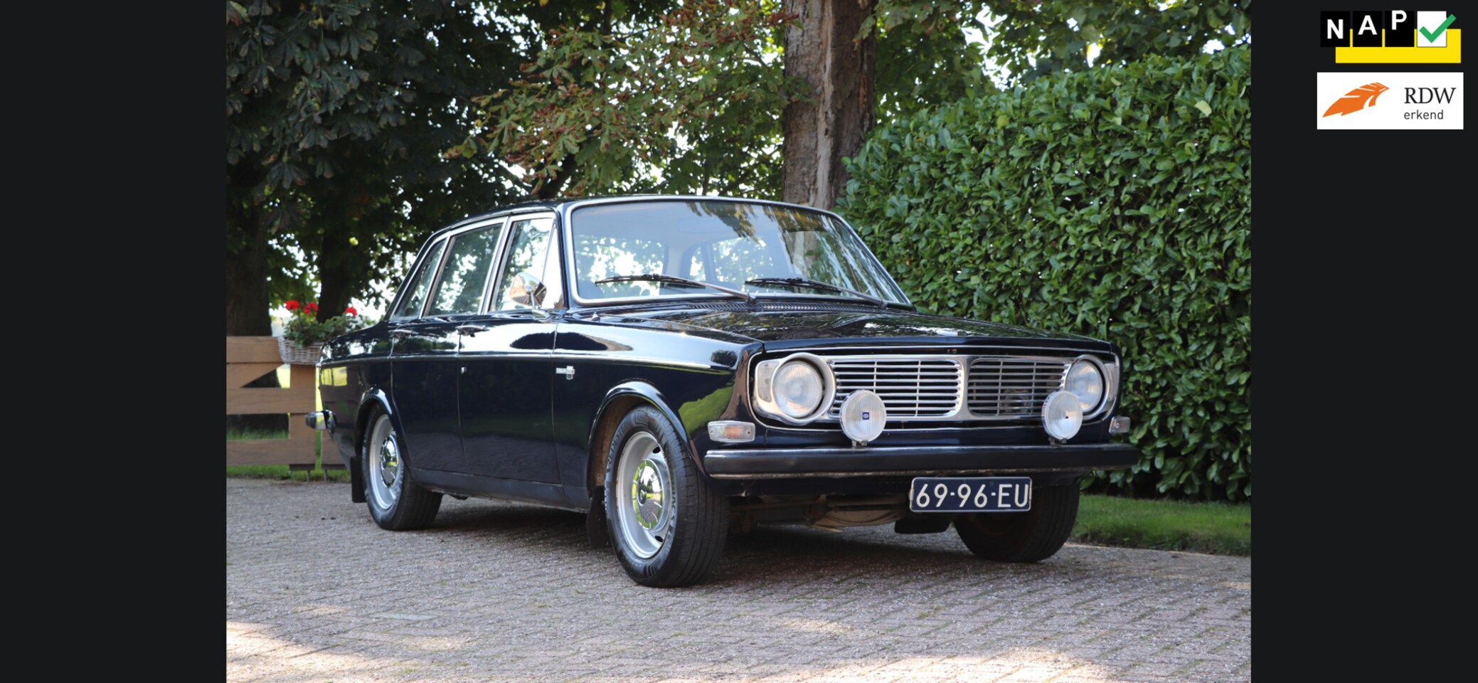Volvo 144 - de Luxe De Luxe, 1e serie, origineel., i.g.st., LPG inst. - AutoWereld.nl