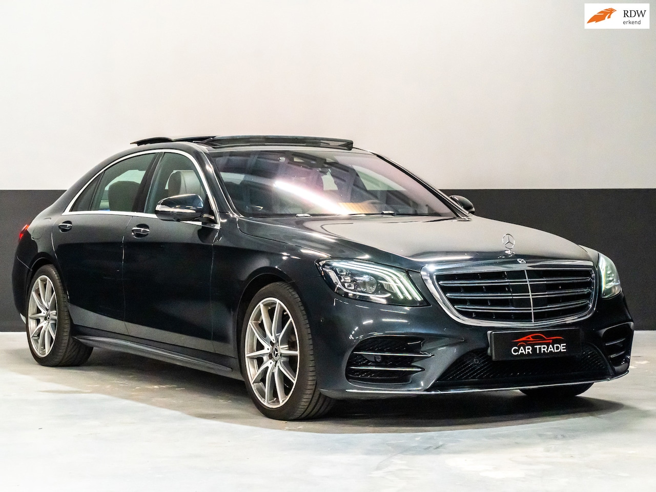 Mercedes-Benz S-klasse - 400d 4Matic Lang AMG Premium Plus Panodak, Leder, Camera, Burmester, NAP - AutoWereld.nl