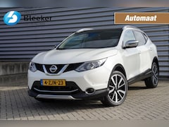 Nissan Qashqai - 1.2 Tekna Aut. Leer Cruise Pano Navi Parkassist NL-auto