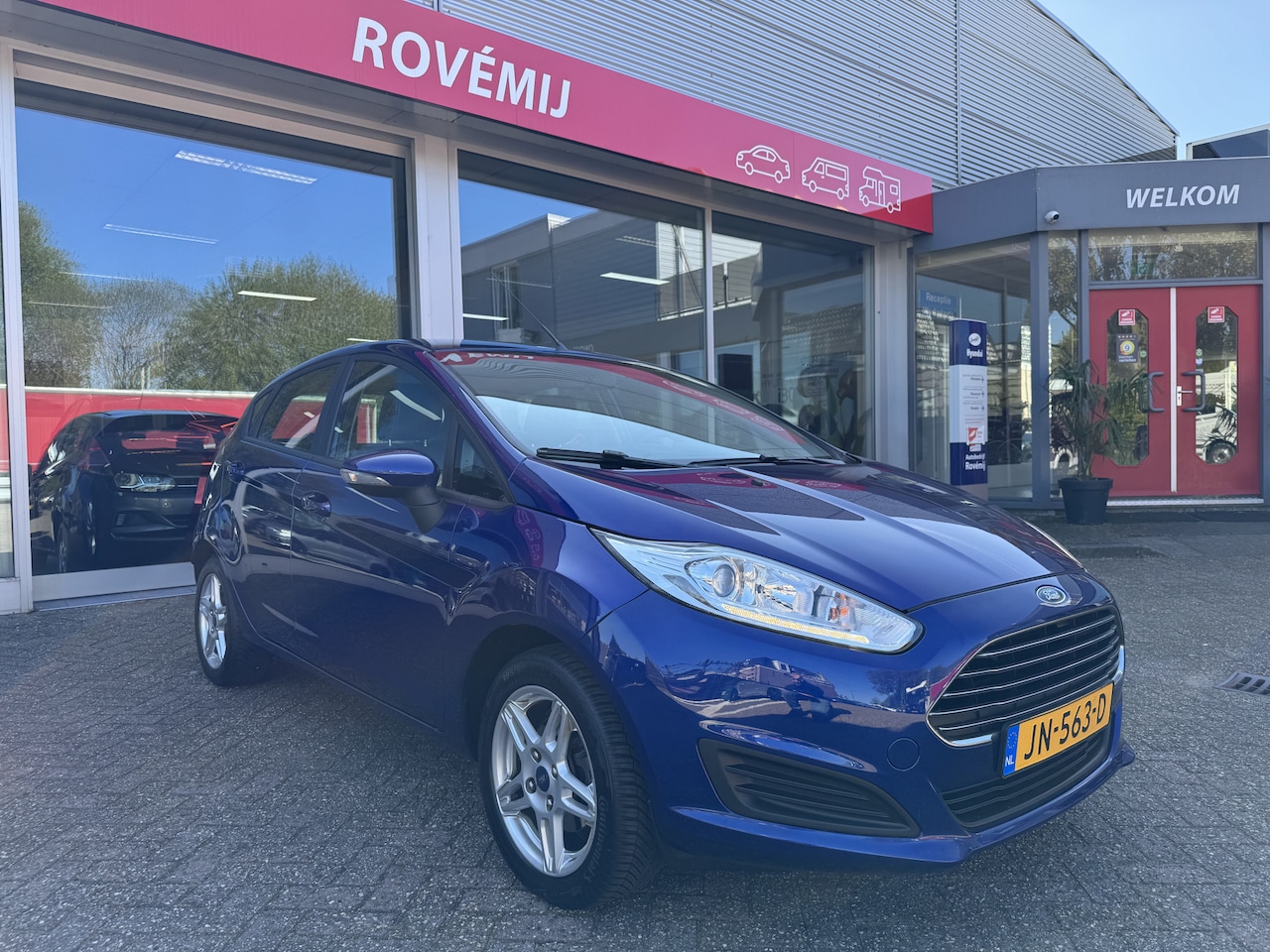 Ford Fiesta - 1.0 Style Bluetooth, Leer, Cruise, Navi, PDC. - AutoWereld.nl