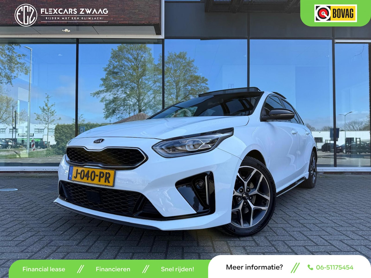 Kia Cee'd - Ceed 1.0 T-GDi GT-Line - Pano/Schuifdak - Camera - Navi - Trekhaak - Org.NL - AutoWereld.nl