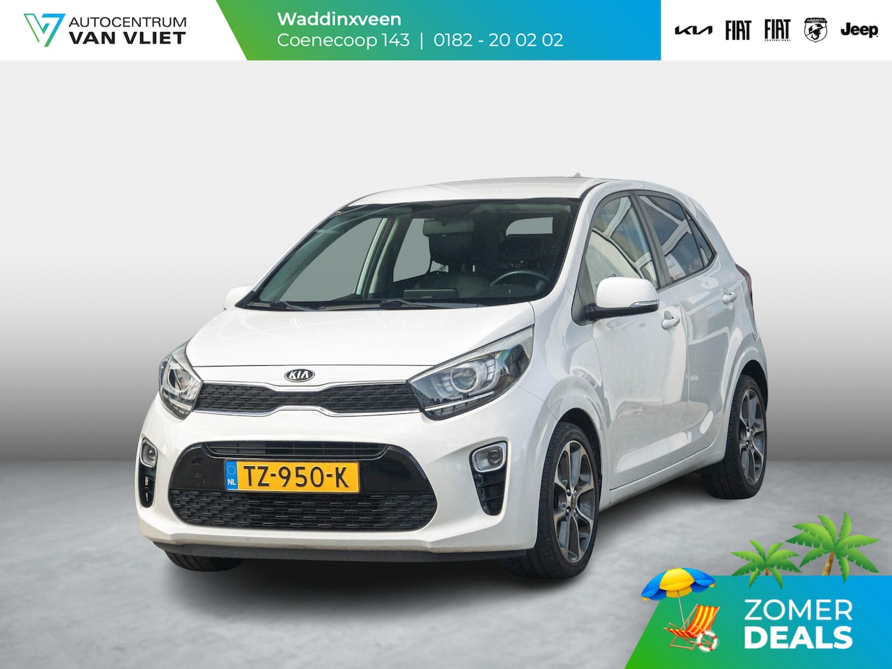 Kia Picanto - 1.0 CVVT Design Edition | Climate | Navi | Leder - AutoWereld.nl