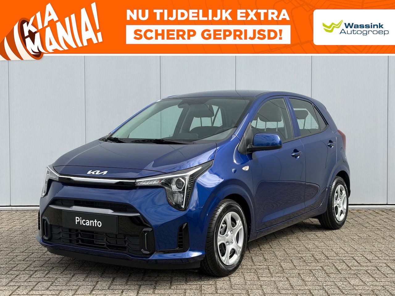 Kia Picanto - 1.0 GDI 68pk 4-zits DynamicLine | Camera | Cruise control | Navigatie | - AutoWereld.nl