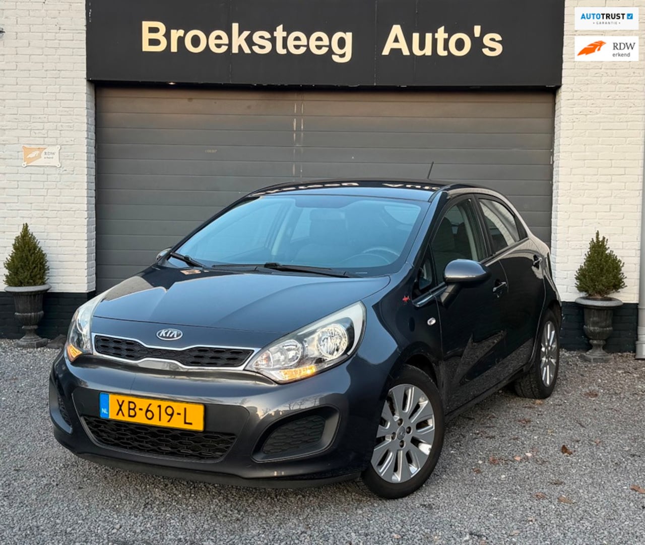 Kia Rio - 1.2 CVVT Airco/5drs/USB/Zeernetjes - AutoWereld.nl