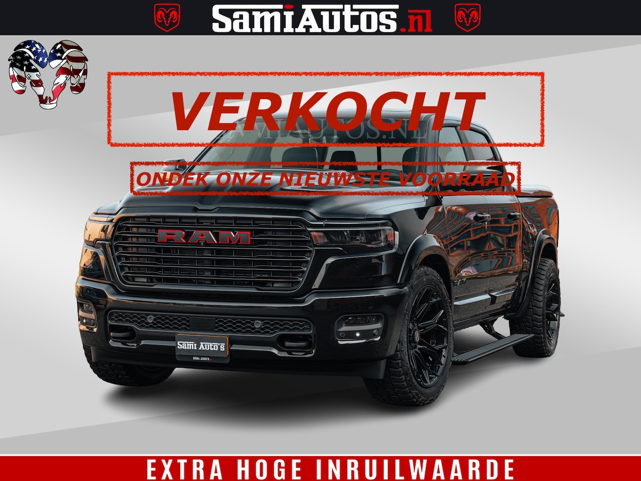 Dodge Ram 1500 - Night Premium | Full Option | De Meest Luxe Pick-Up in zijn Klasse | Comfortabele Dubbele - AutoWereld.nl