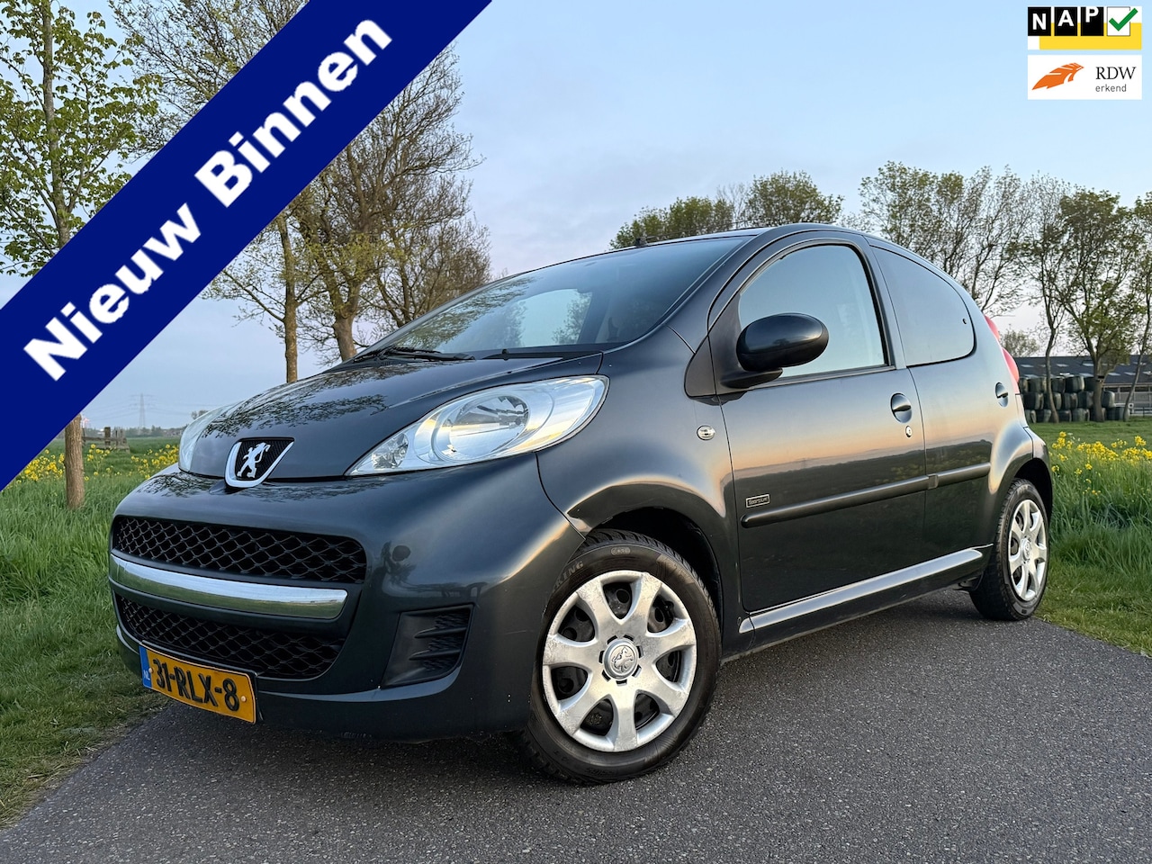 Peugeot 107 - 1.0-12V Sportium | Schuif-/Kanteldak | Airco | 5 Deurs | Elektrische Ramen | CV | Nieuwe A - AutoWereld.nl