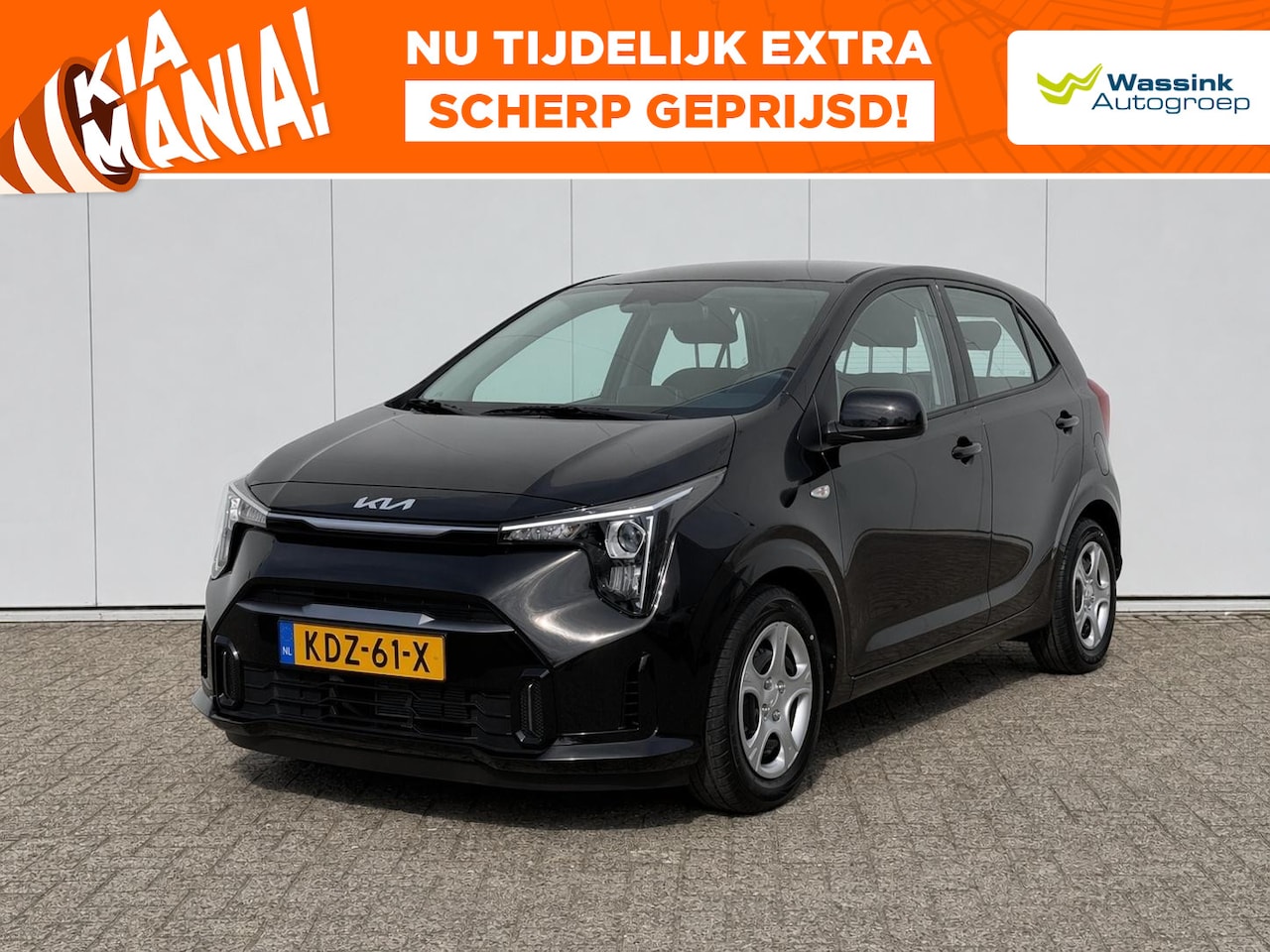 Kia Picanto - 1.0 DPi 68pk 4-zits DynamicLine | Camera achter | Lane keeping | Cruise Control | Carplay - AutoWereld.nl