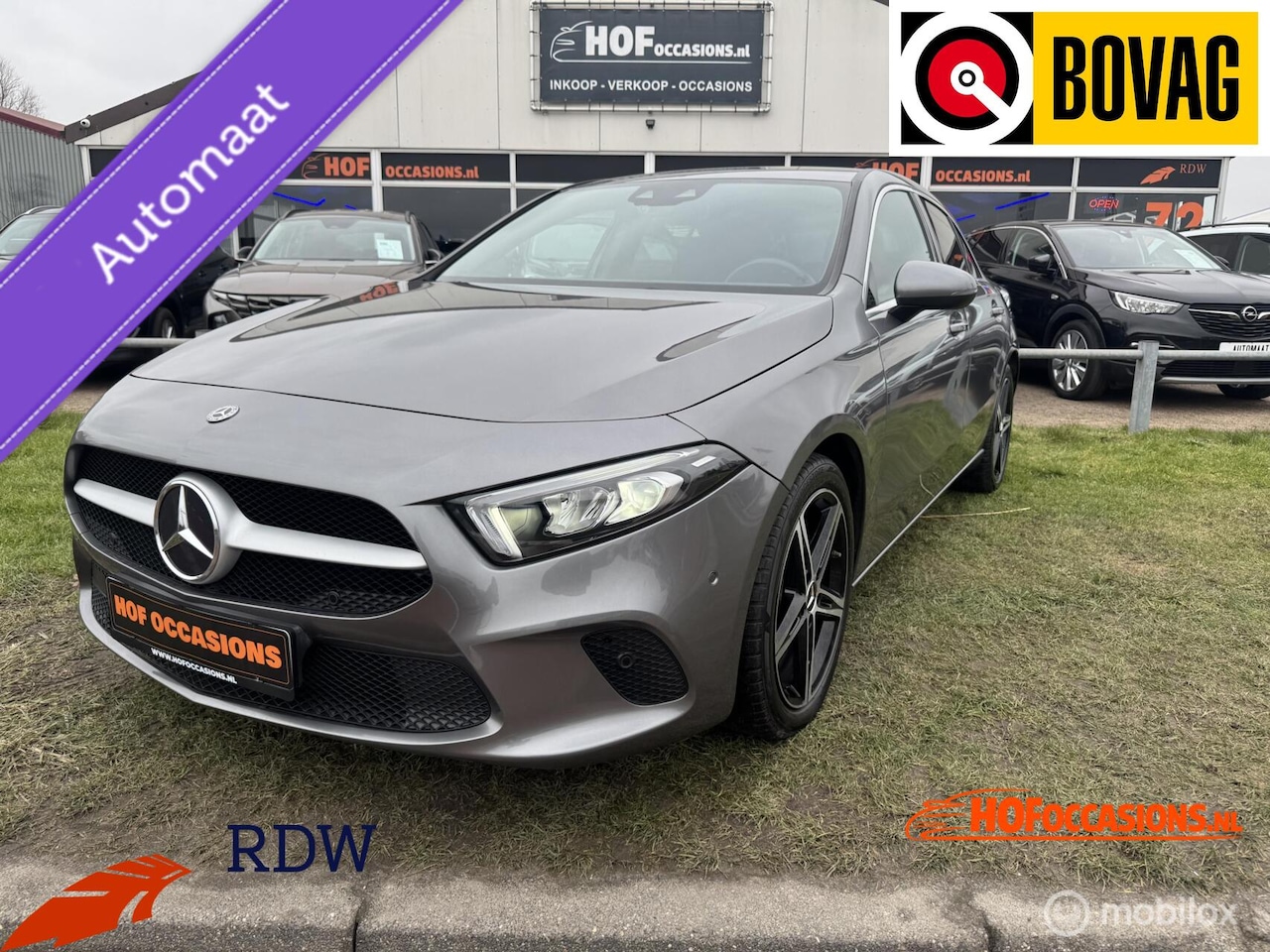 Mercedes-Benz A-klasse - 250 Premium SFEERVERLICHTING/WIDESCREEN/LEDER - AutoWereld.nl
