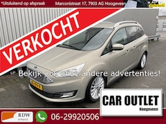 Ford Grand C-Max - 1.0 Titanium Clima, Navi, CC, PDC v/a, Keless, LM, z.g.a.n. APK – Inruil Mogelijk –