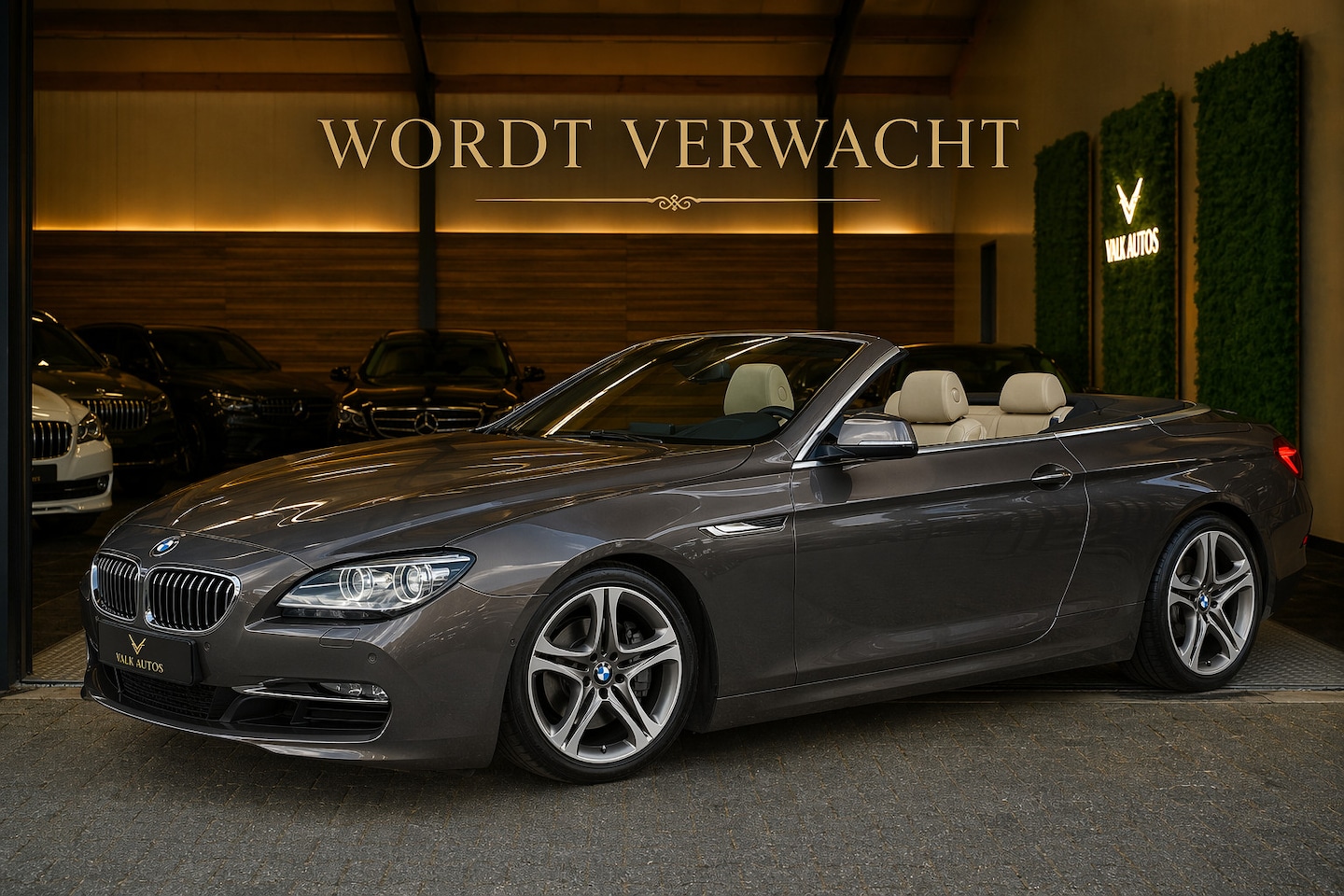 BMW 6-serie Cabrio - 640i High Executive - Eig. sinds 2012 - HUD - Nachtzicht - 360 Camera - Soft-Close - Sfeer - AutoWereld.nl