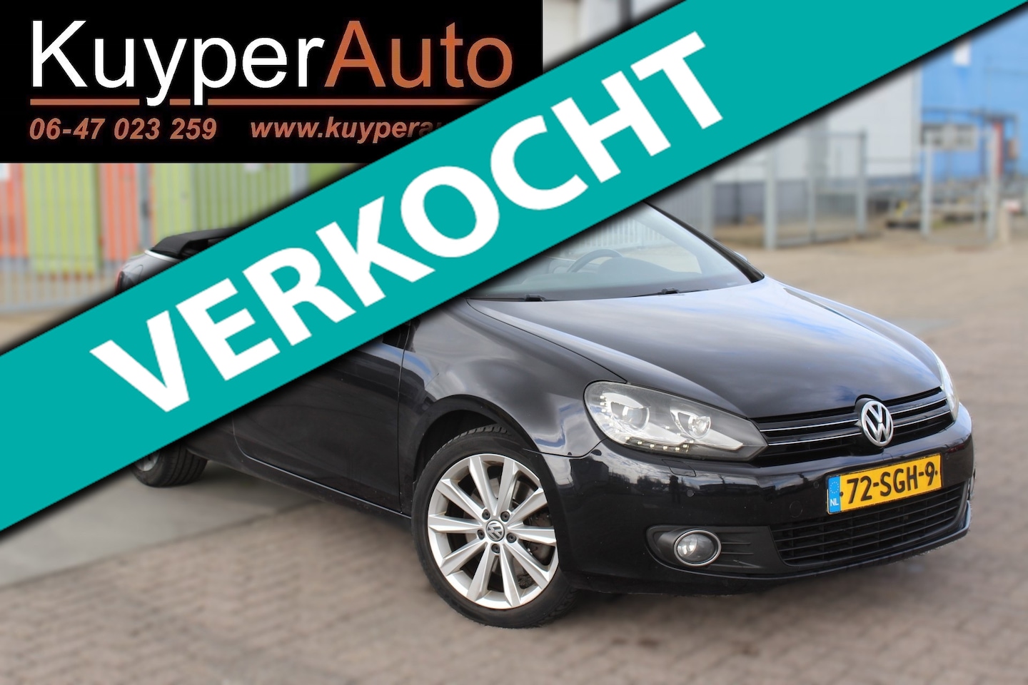 Volkswagen Golf Cabriolet - 1.4 TSI goed onderhouden NW KAP - AutoWereld.nl