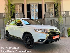 Mitsubishi Outlander - 2.0 4WD BLACK LINE 7P Automaat Carplay Sch-Dak Navi Camera Full Options