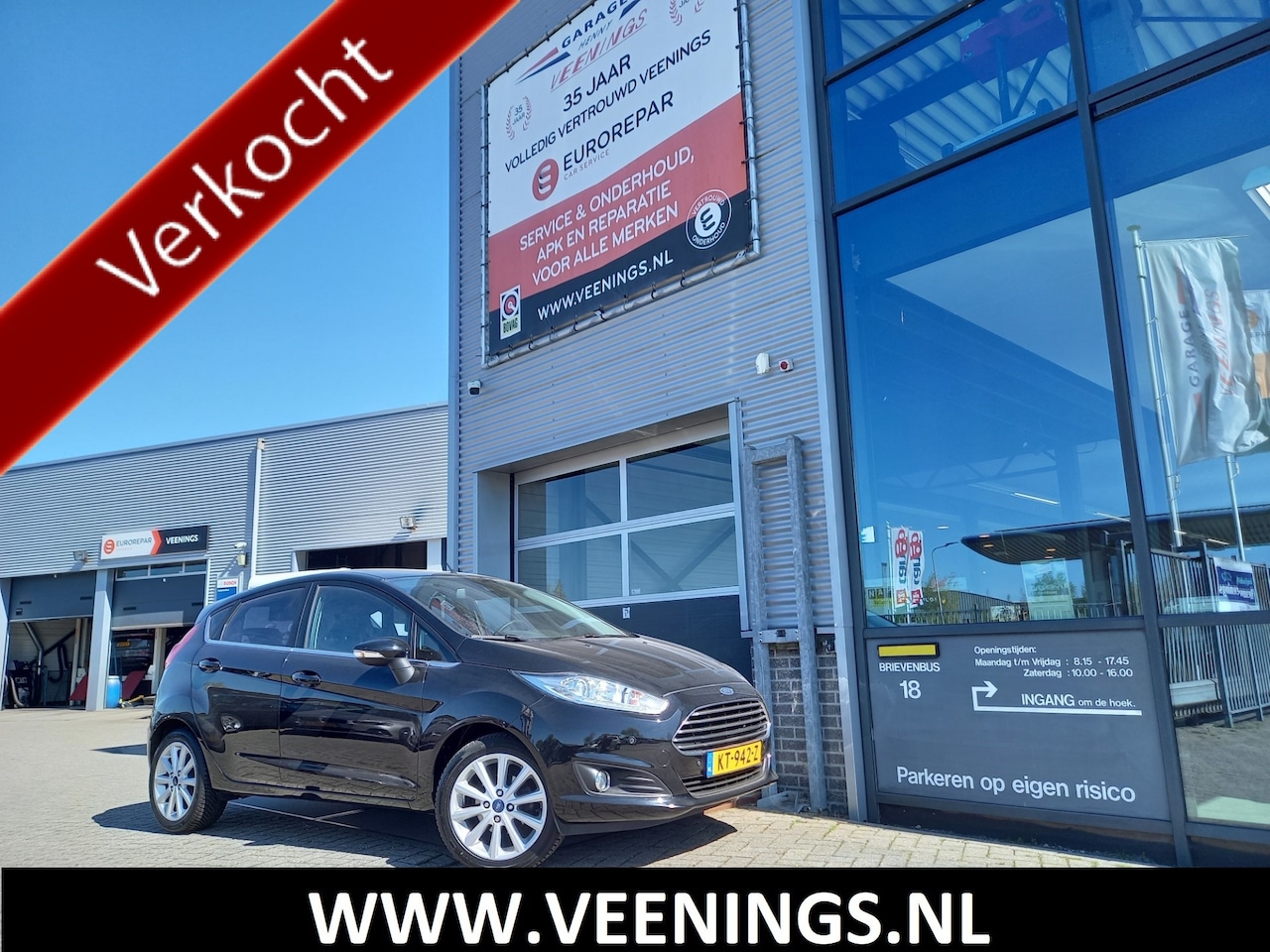 Ford Fiesta - 1.0 EcoBoost Titanium - NAVI - CLIMA - PDC V/A - BLUETOOTH - CRUISE - ALL-SEASON - AutoWereld.nl