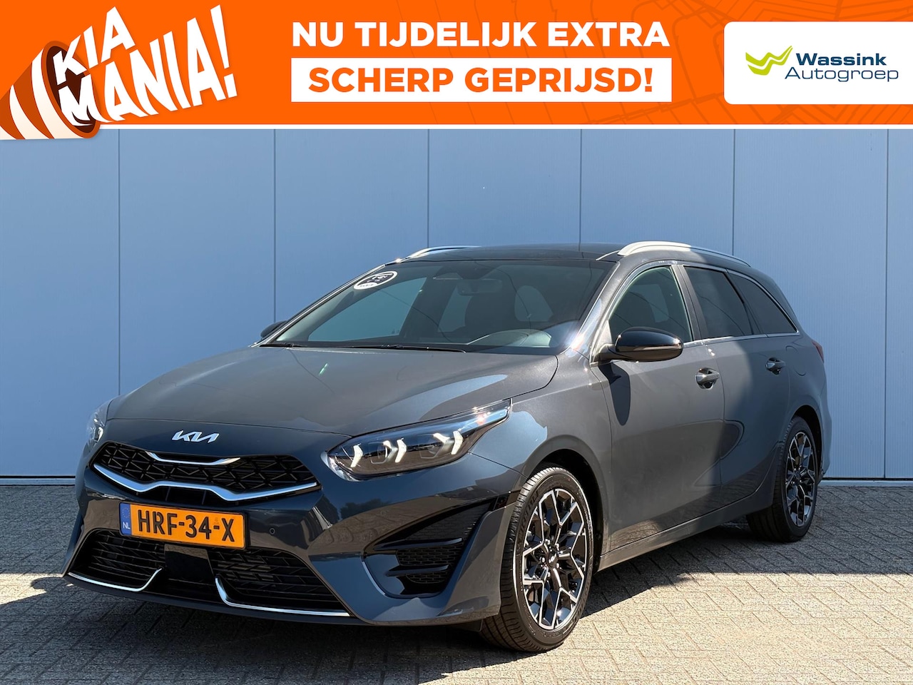 Kia Cee'd Sportswagon - Ceed Sw 1.5 T-GDi 140pk GT-PlusLine | Adaptive Cruise | Lane Keeping | Camera | Navi | Cap - AutoWereld.nl