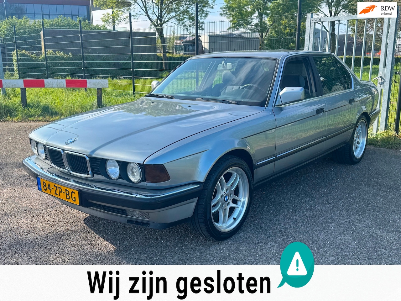 BMW 7-serie - 750i V12 E32 Velours 18inch M Parallel Nette staat! Uniek - AutoWereld.nl