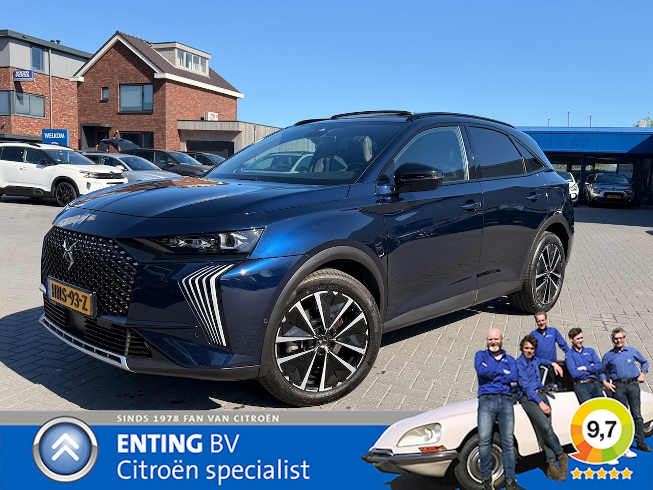 DS 7 - 1.6 PHEV 300 4x4 ETOILE SCHUIFDAK VOLLEER NIGHT VISION - AutoWereld.nl