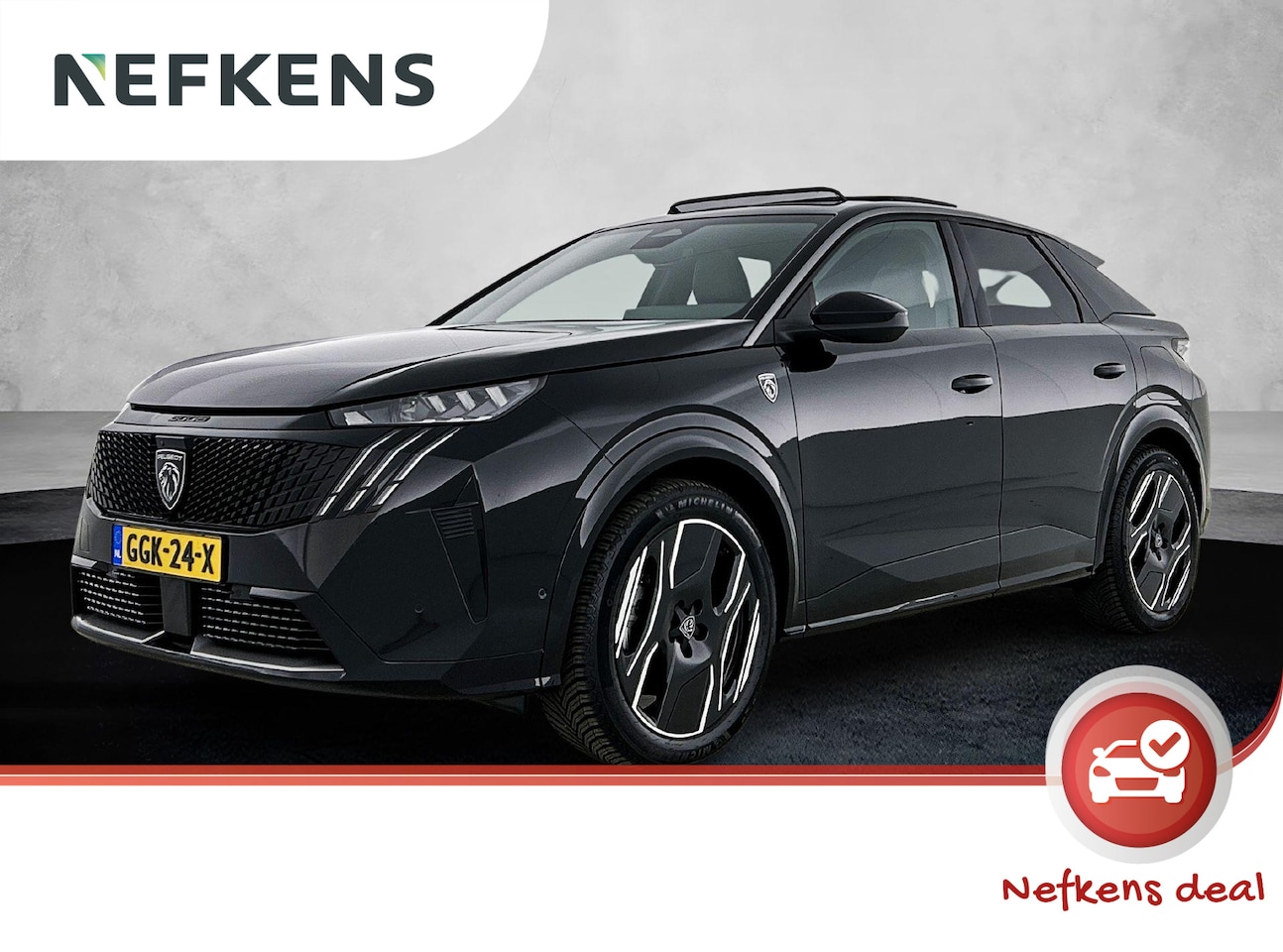 Peugeot e-3008 - GT 73 kWh 210pk | Automaat | Panoramadak | Schuifdak | 360 camera | Lederen bekleding | El - AutoWereld.nl