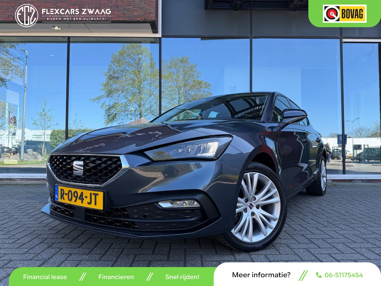SEAT Leon - 1.0 TSI Style - Media Apple/Android - Climate - Full LED - Org.NL - AutoWereld.nl