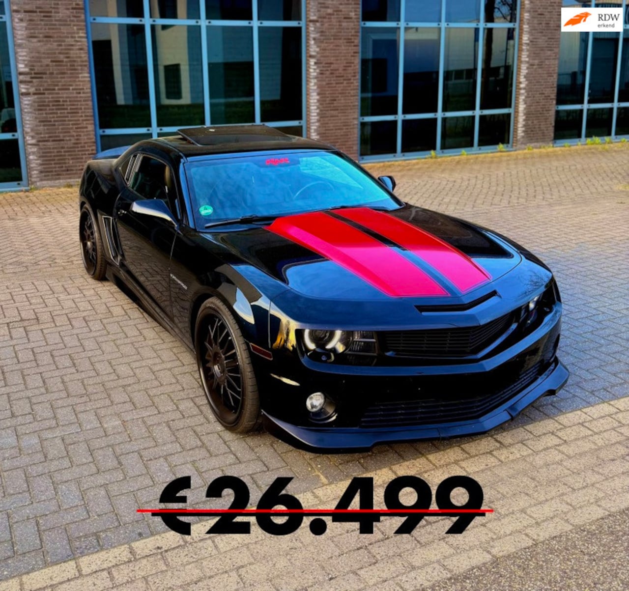 Chevrolet Camaro - 2SS V8 6.2 AFM deleted Borla + Pops 22” APK 2027 - AutoWereld.nl