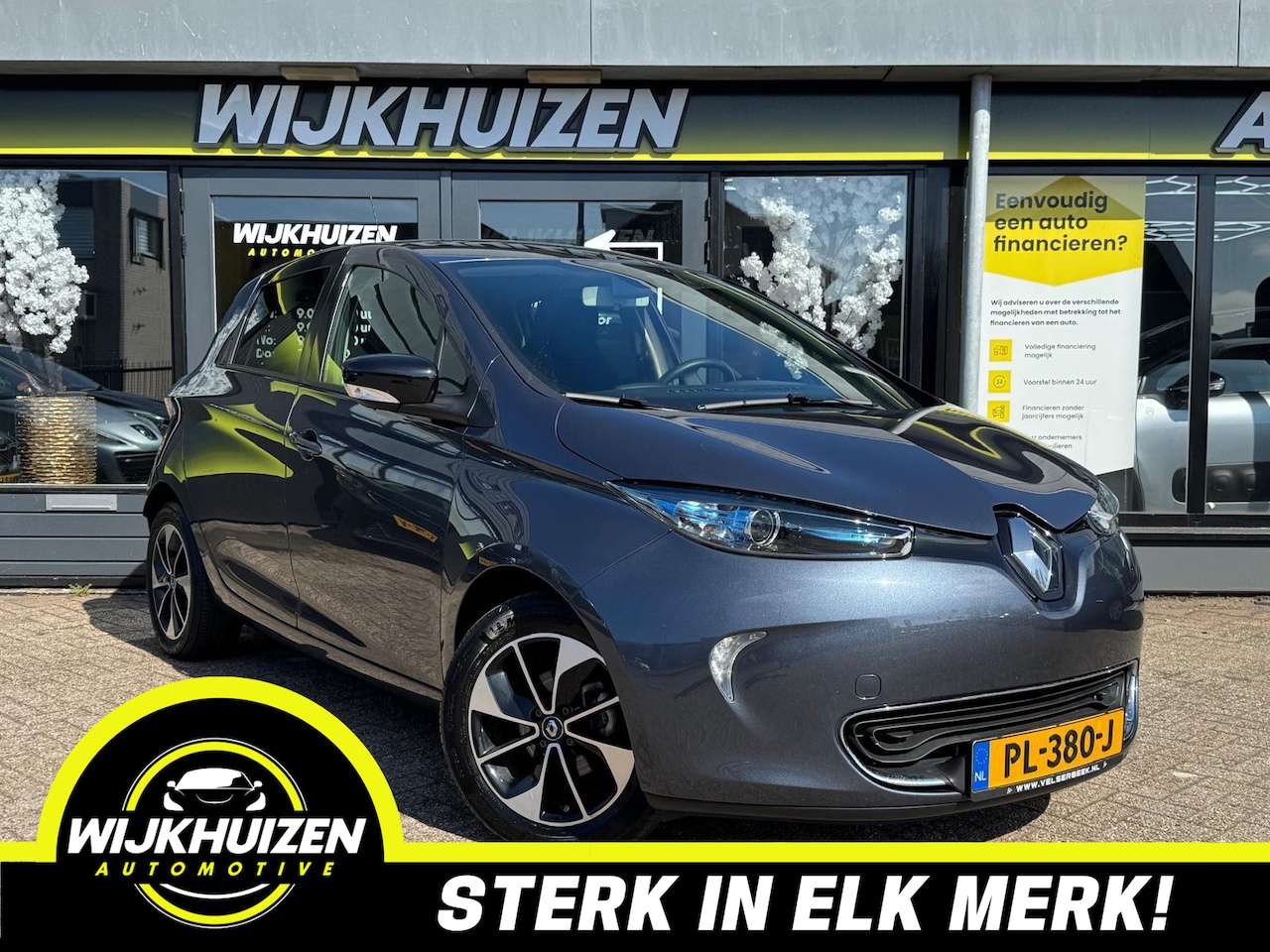 Renault Zoe - R90 Intens 41 kWh (ex Accu) met Led !!! 16 Inch !!! Unieke km stand !!! - AutoWereld.nl