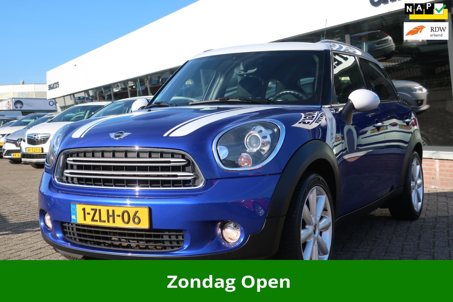 MINI Countryman - Mini 1.6 Cooper Knockout Edition 2e EIG_XENON_NAVI_ECC_18-INCH. - AutoWereld.nl