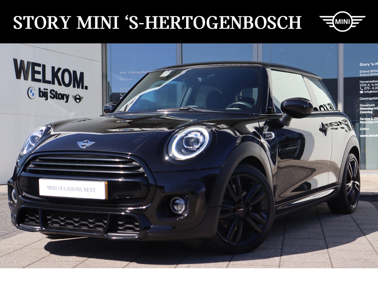MINI John Cooper Works - Hatchback JCW Automaat / Comfort Access / Stoelverwarming / JCW Sportstoel / LED / Cruise - AutoWereld.nl