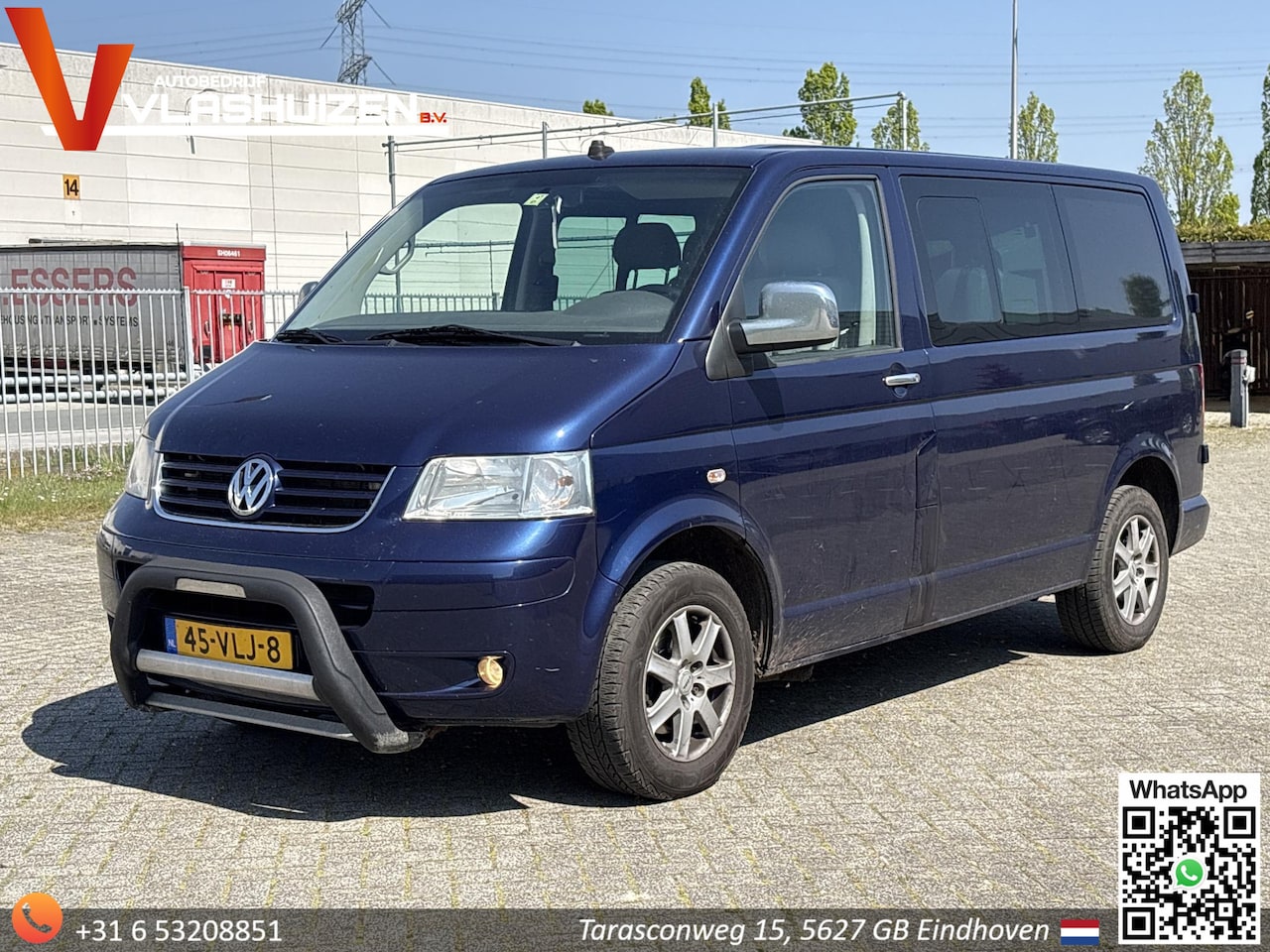 Volkswagen Transporter - 2.5 TDI 300 Dubbel Cabine | € 4.950,- MARGE! | Automaat | Airco | Navi | PDC | Trekhaak  | - AutoWereld.nl