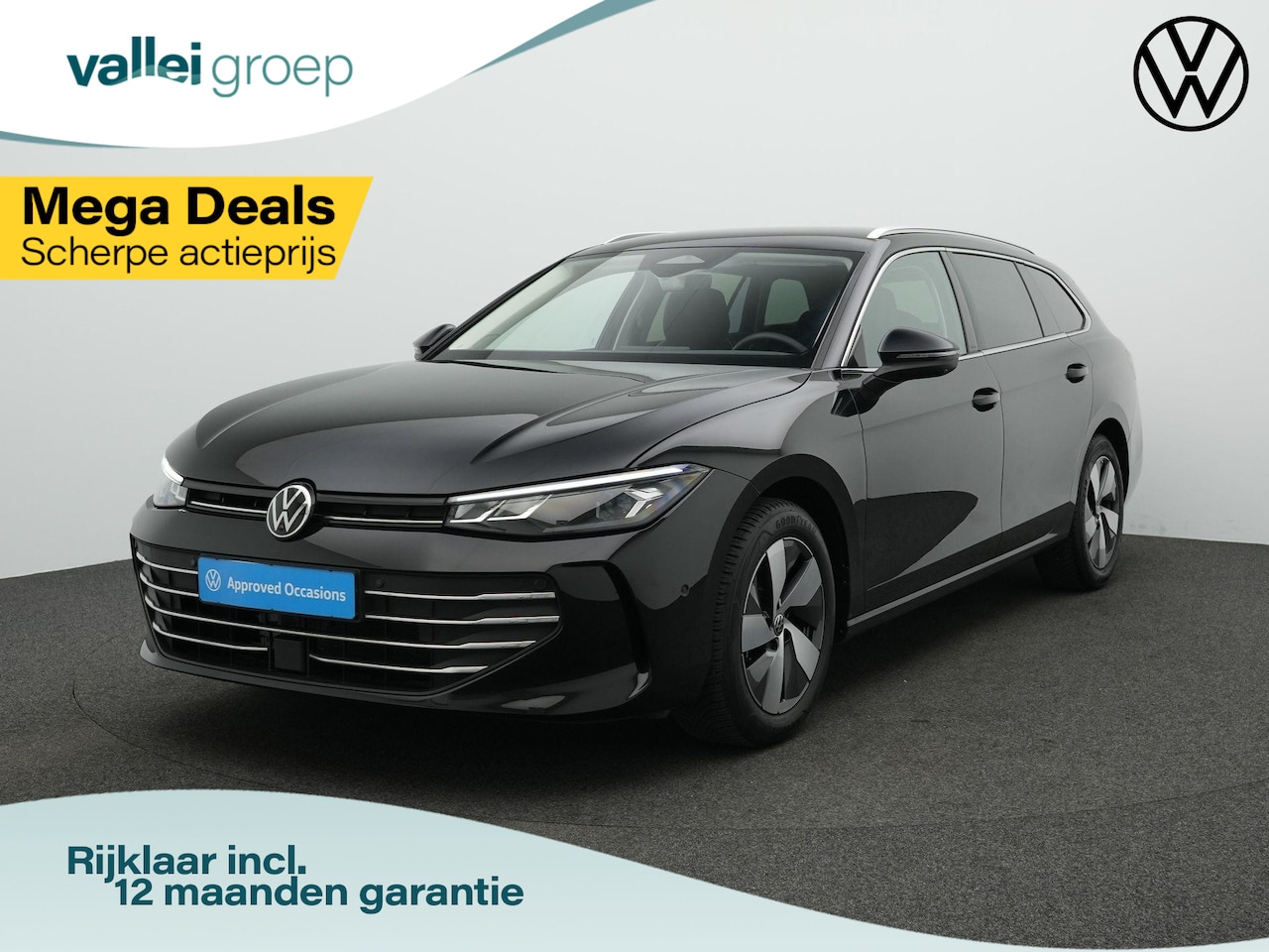 Volkswagen Passat Variant - 1.5 eTSI 150 pk DSG Business | Trekhaak | 360 camera | Leder/alcantara | Stuur-/stoelverwa - AutoWereld.nl
