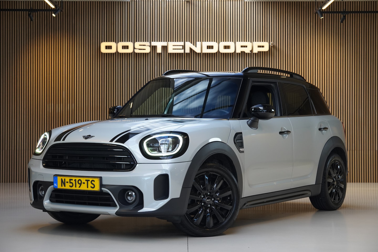MINI Countryman - Mini 1.5/136pk Cooper Blackstyle Automaat|2022|Navi|PDC|Cruise|Clima|Stoelverwarming|Sport - AutoWereld.nl