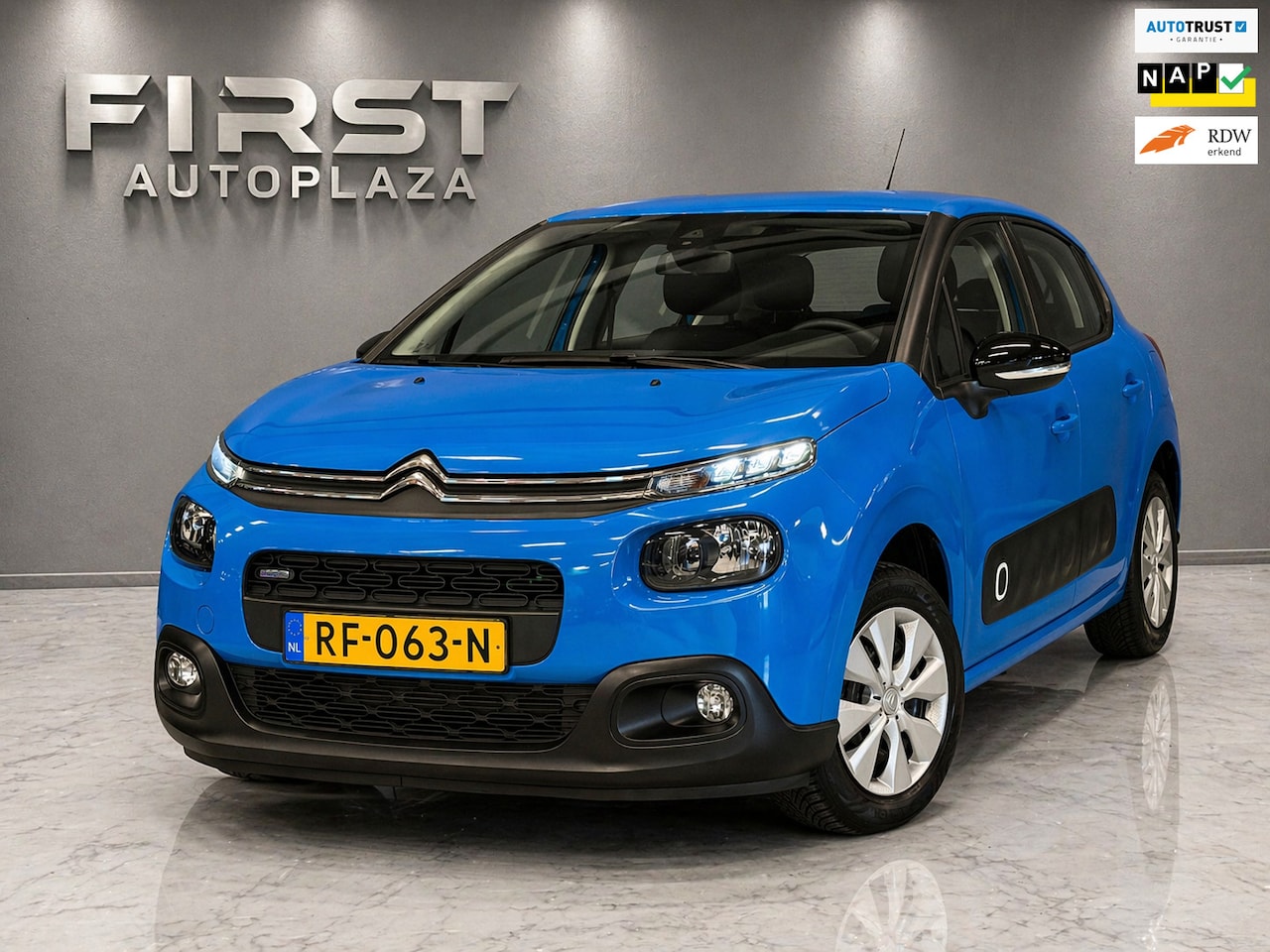 Citroën C3 - 1.2 PureTech Feel 105g CARPLAY|NAVI|PDC|CRUISE|AIRCO | KEURIGE AUTO - AutoWereld.nl