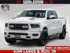 Dodge Ram Pick Up - V8 5.7 402PK | LARAMIE SPORT | Krachtige Hemi | Panorama Dak | 12' Scherm | LPG | Comforta