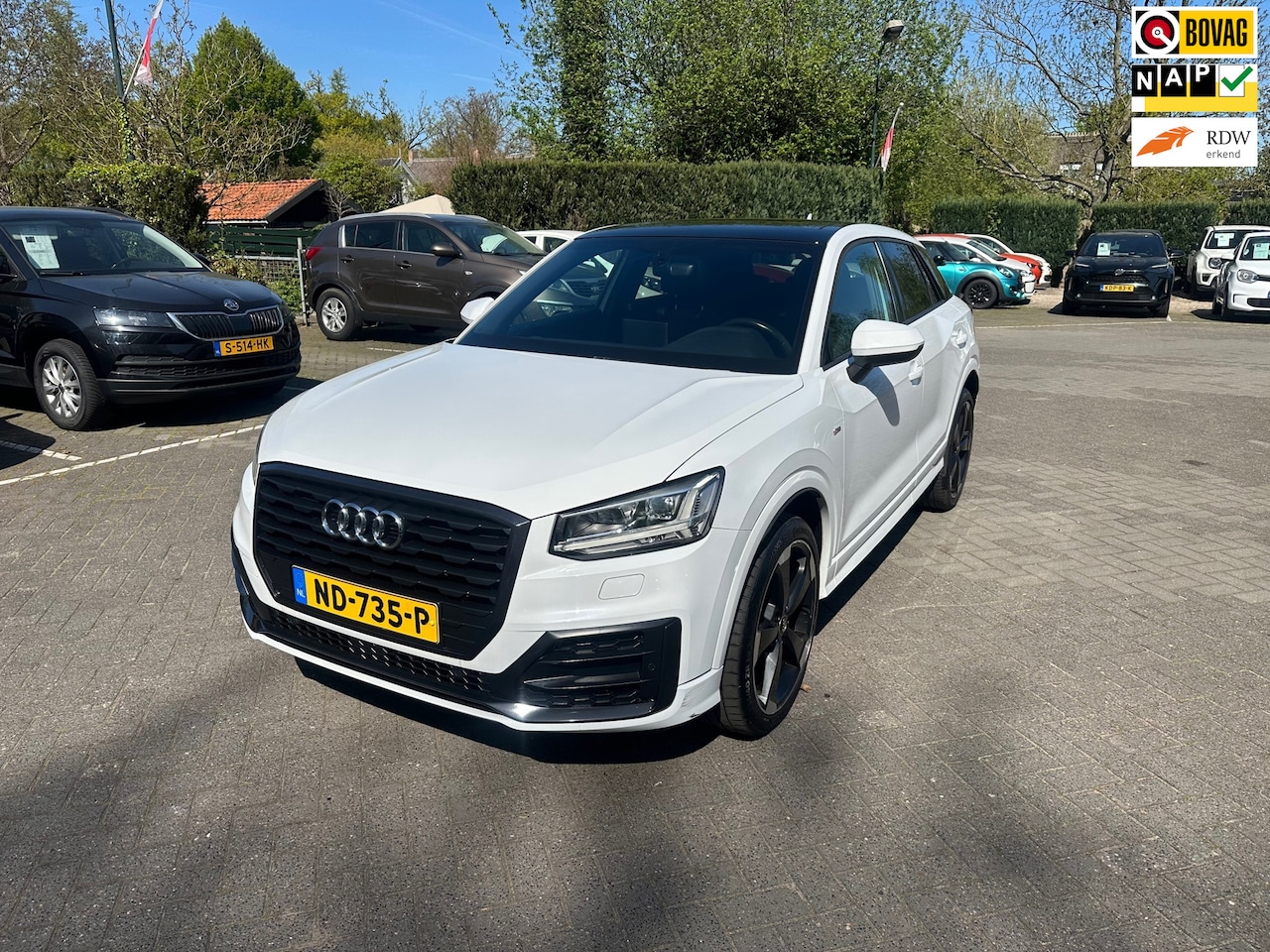Audi Q2 - 1.4 TFSI CoD Sport Pro Line S 1.4 TFSI CoD Sport Pro Line S , automaat , panoramadak , navigatie - AutoWereld.nl