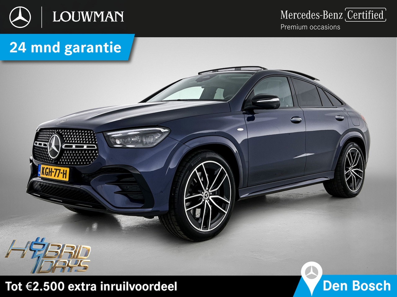 Mercedes-Benz GLE-Klasse Coupé - 400 e 4MATIC AMG Plug-In Hybride | Night Pakket | Airmatic luchtvering | Distronic | AC en - AutoWereld.nl