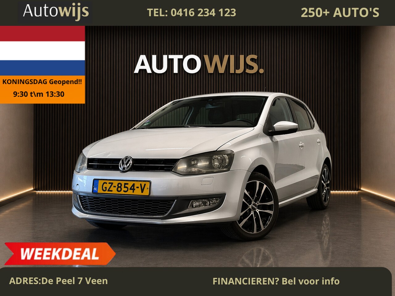 Volkswagen Polo - 1.2 TSI R-Line Edition|LM-VELG|5-DEU|CRUISE|CLIMA|STOELVERW|TREKHAAK - AutoWereld.nl