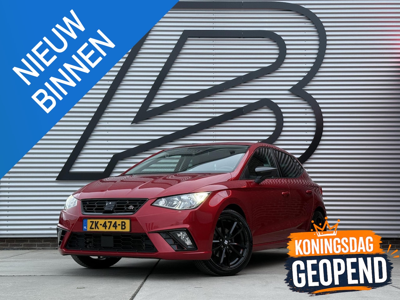 SEAT Ibiza - 1.0 TSI FR Business Intense Navi|Clima|Cruise|Stoelverwarming|Bluetooth|Goed Onderhouden|A - AutoWereld.nl