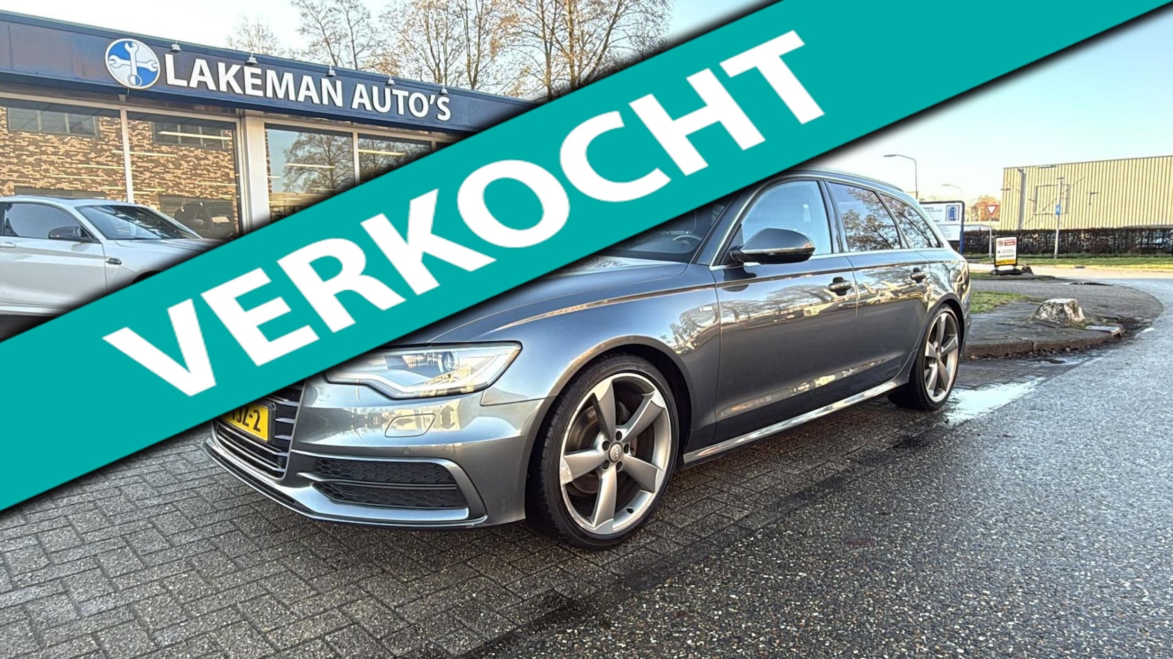 Audi A6 Avant - 2.0 TFSI Pro Line S Greyline Huurkoop Inruil APK Garantie - AutoWereld.nl