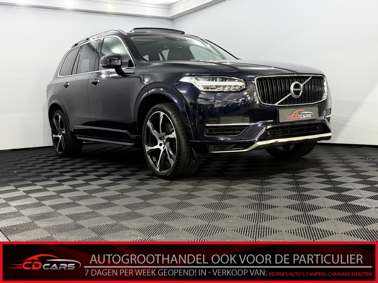 Volvo XC90 - 2.0 T8 Twin Engine AWD Inscription 7P Panoramadak, Camera, Navi, Leder, Rijstrook correcti - AutoWereld.nl