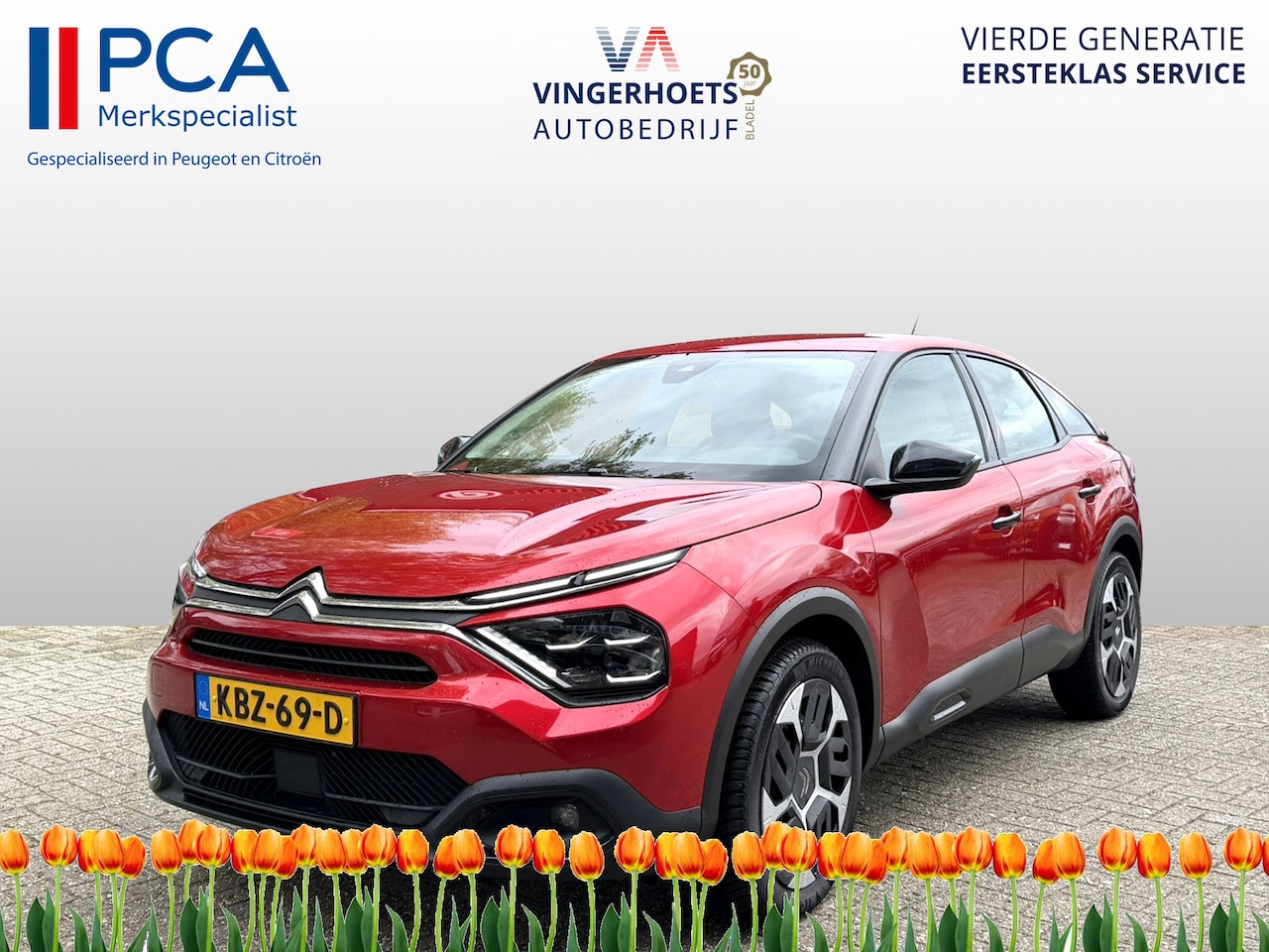 Citroën C4 - Benzine 130 Pk *** Hele Mooie *** KBZ-69-D * Navigatie * Achteruitrij Camera * Climate & C - AutoWereld.nl