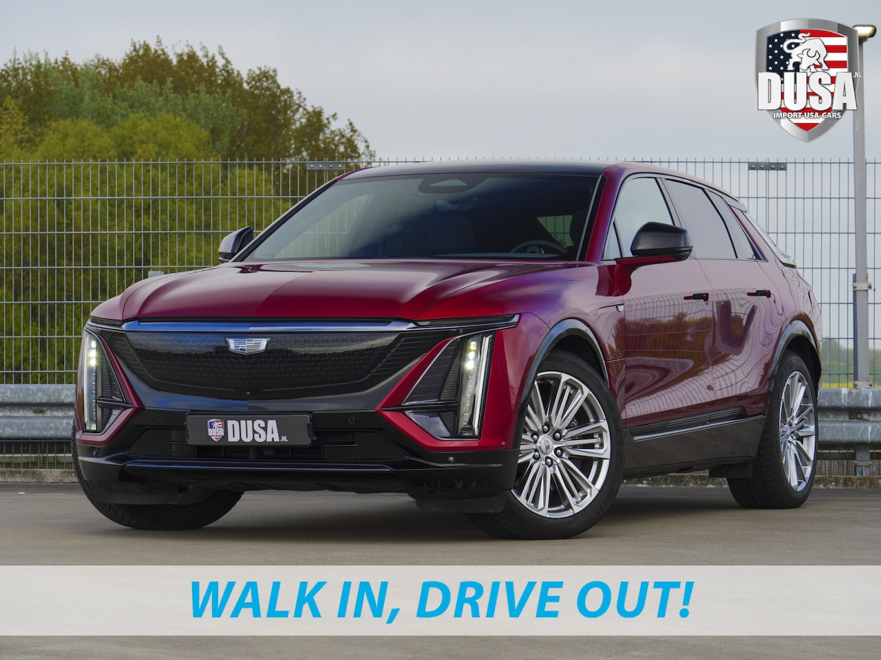 Cadillac Lyriq - | Sport 600e | AWD | Nieuw Binnen! Radient Red | - AutoWereld.nl