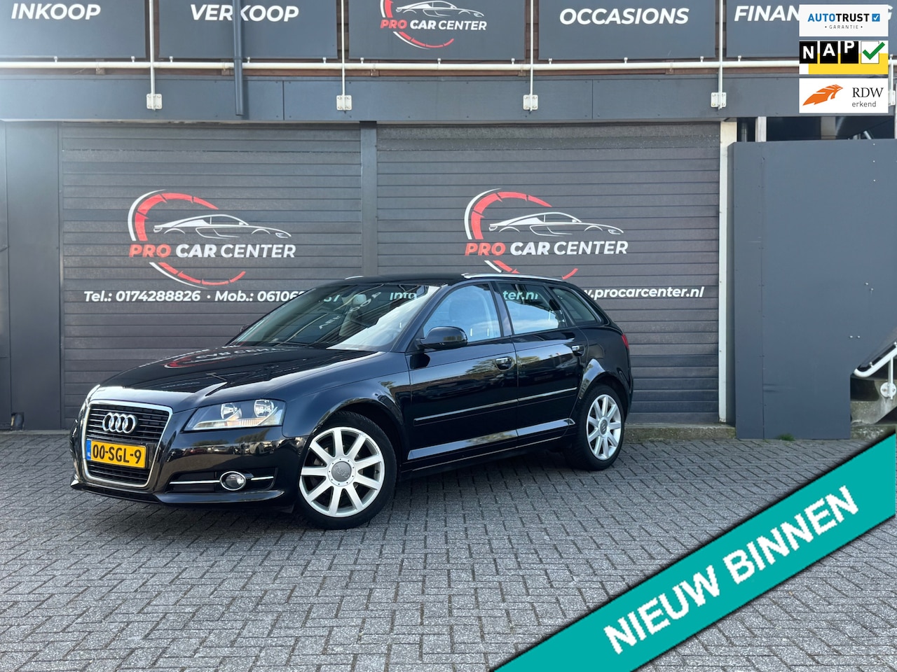 Audi A3 Sportback - 1.2 TFSI Attraction Pro Line Business AUT|CLIMATE|CRUISE|NAVI|EL.RAMEN|NAP|APK|LMV - AutoWereld.nl
