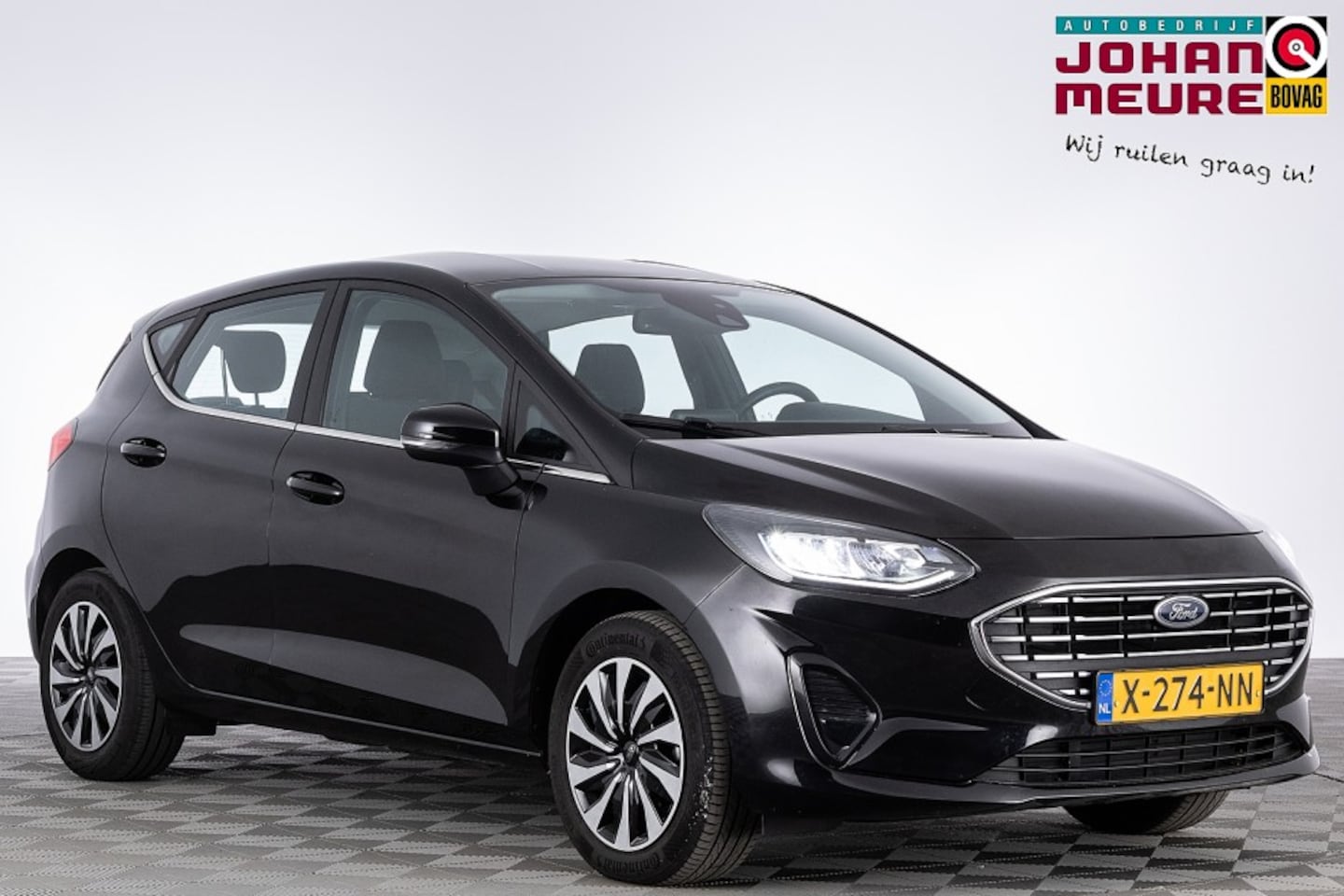 Ford Fiesta - 1.0 EcoBoost Hybrid Titanium | ECC | Stoelverwarming . - AutoWereld.nl