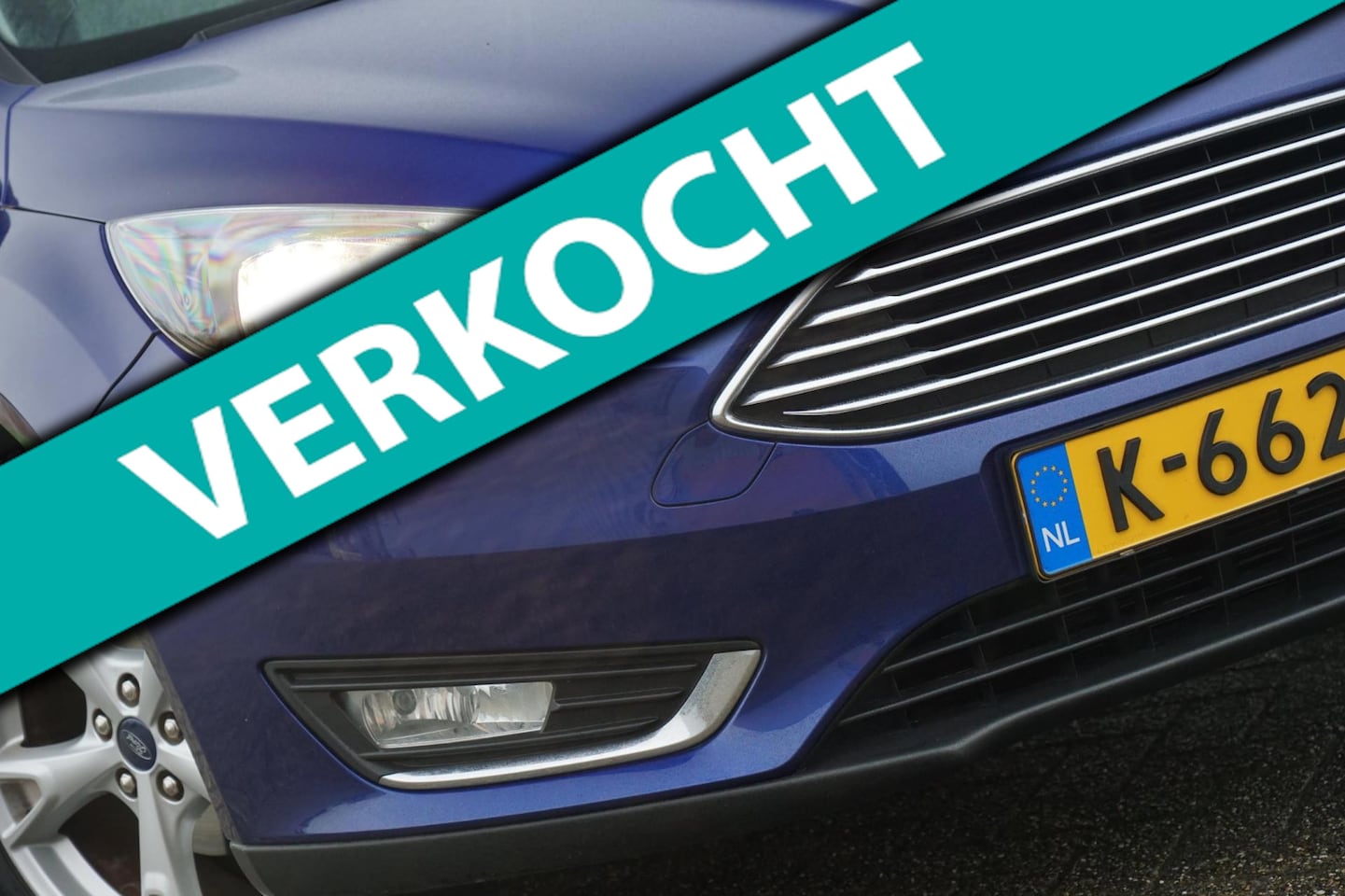 Ford Focus Wagon - 1.0 125PK Titanium Sport | Deep Impact Blue | 18"LMV/NAV/Cruise/Clima - Sportief! - AutoWereld.nl