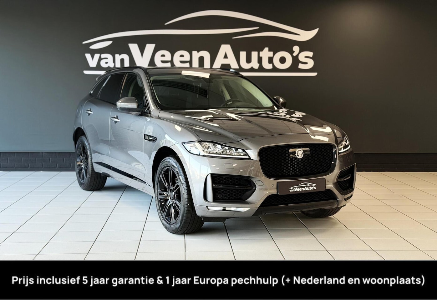 Jaguar F-Pace - 2.0 R-Sport AWD 25t 2 jaar garantie - AutoWereld.nl